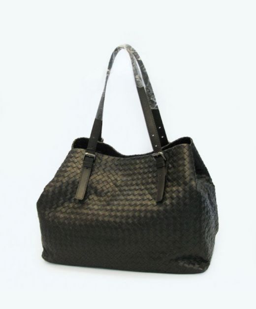 For Sale Green Intreccio Lambskin Silver Hardware Top Adjustable Handle—Replica Bottega Veneta Classic Ladies Shoulder Bag